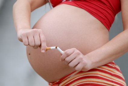 smoking while pregnant